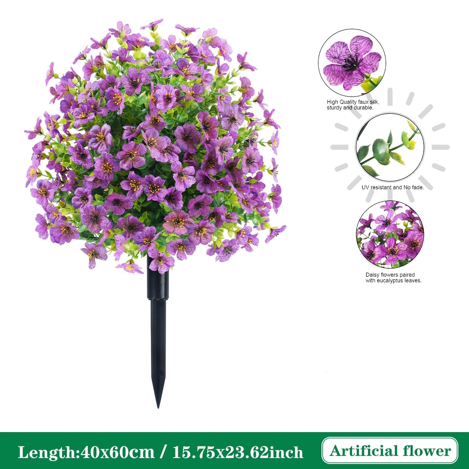 UV Resistant Artificial Cedar Topiary Ball Tree