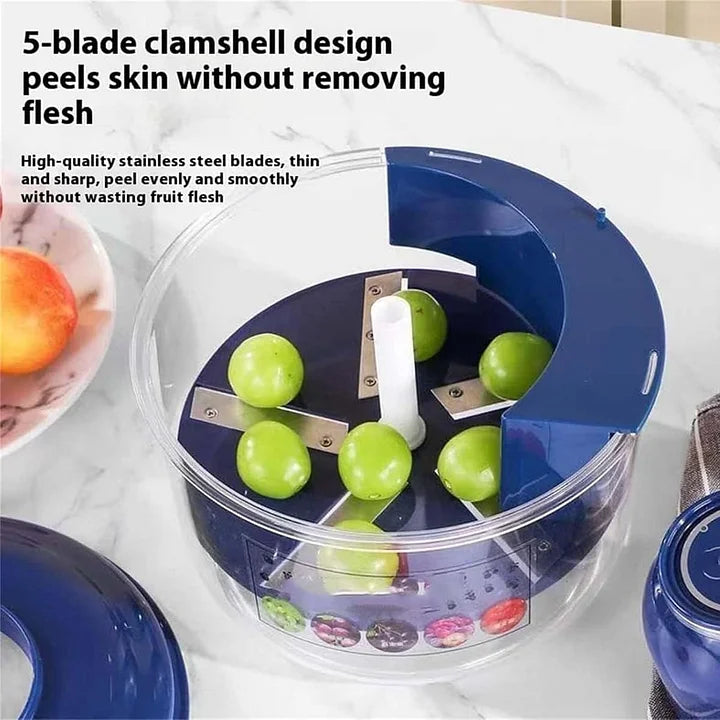 SwiftPeel – Automatic Rechargeable Fruit Peeler