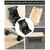 Self-Locking Steel Folding Hinges™ | 90° Angle for Furniture (x2)