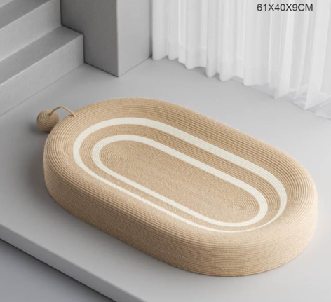 50% Off | Cat Scratch Lounge™ – Plush Cat Bed with Scratchable Surface