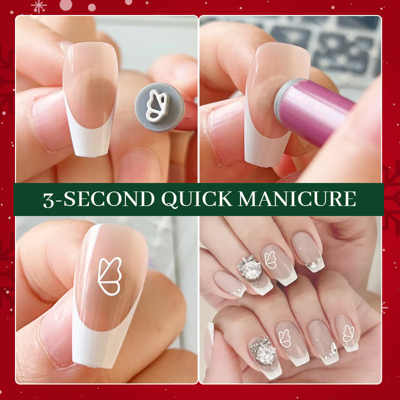 DesignPress™ Quick Nail Design Stamping 5+5 (10 pieces)
