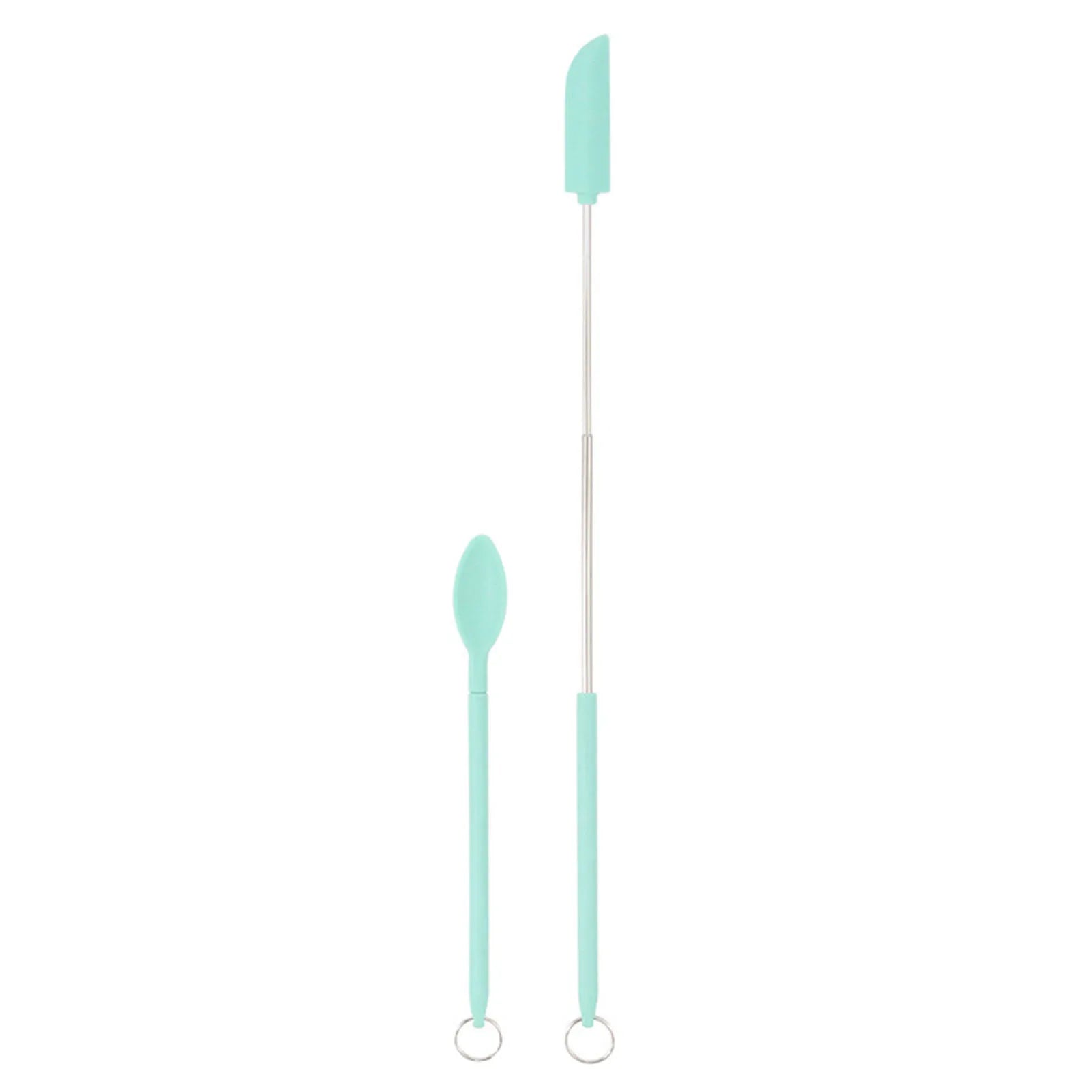 Mini Silicone Jar Spatulas Set