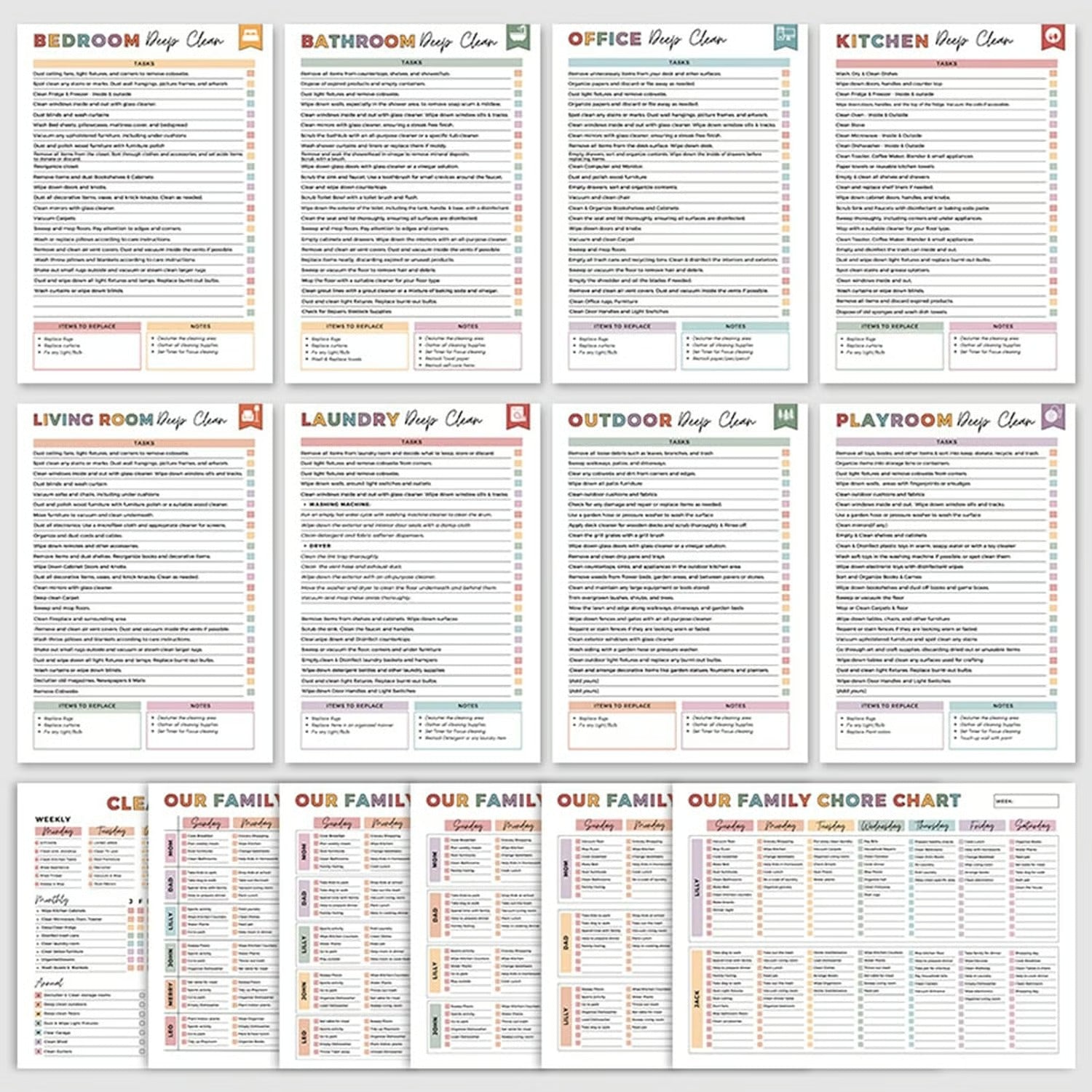 CleanCrafter – Complete Organizing Tool Kit