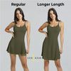 ShapeLuxe – Backless Fitness Dress for Effortless Style & Support