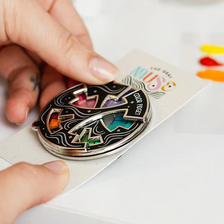 TwiddlePop™ |  Fun Color Shift Enamel Pin