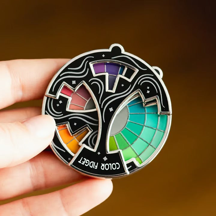 TwiddlePop™ |  Fun Color Shift Enamel Pin