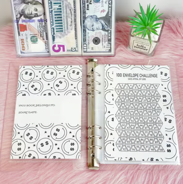 SaveWise – 100 Envelope Budgeting Challenge Book