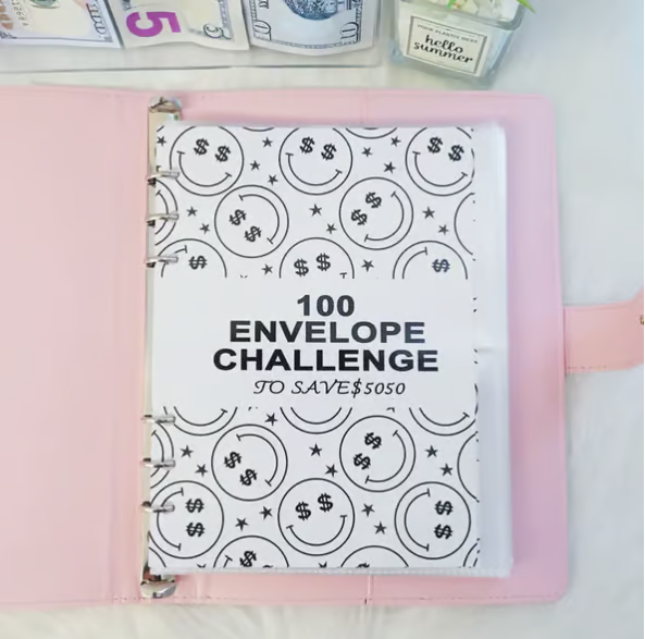 SaveWise – 100 Envelope Budgeting Challenge Book