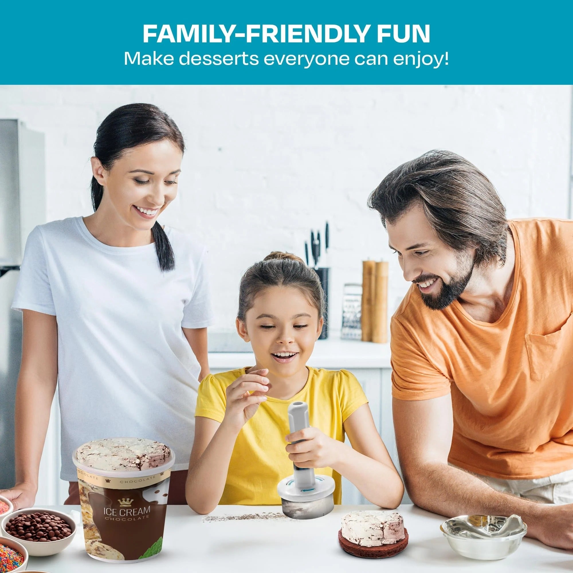 ChillBite™ – Effortless Scoop & Release for Frozen Treats