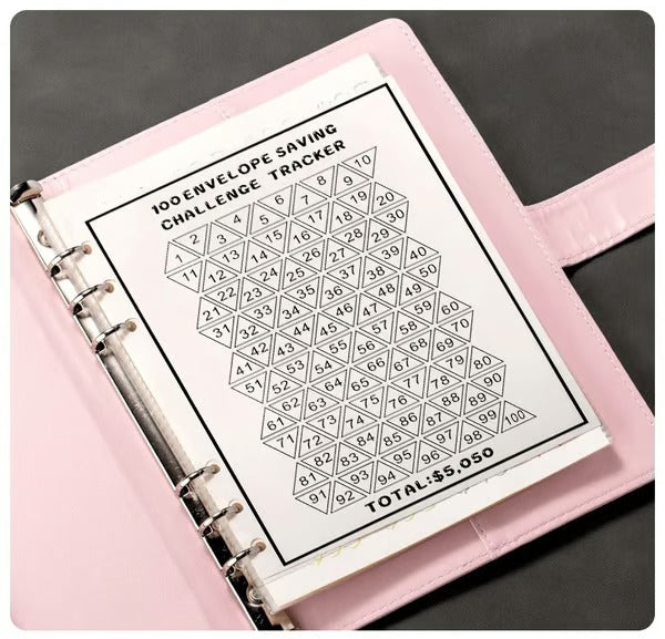 SaveWise – 100 Envelope Budgeting Challenge Book