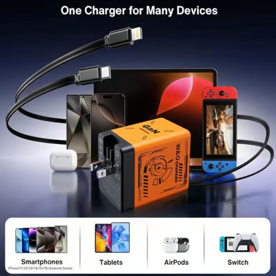 PowerNest – Dual Port GaN High Speed Charger