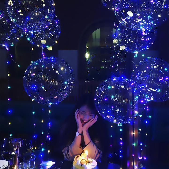 Reusable LED Balloons™ – Light Up Your Celebrations (x10)