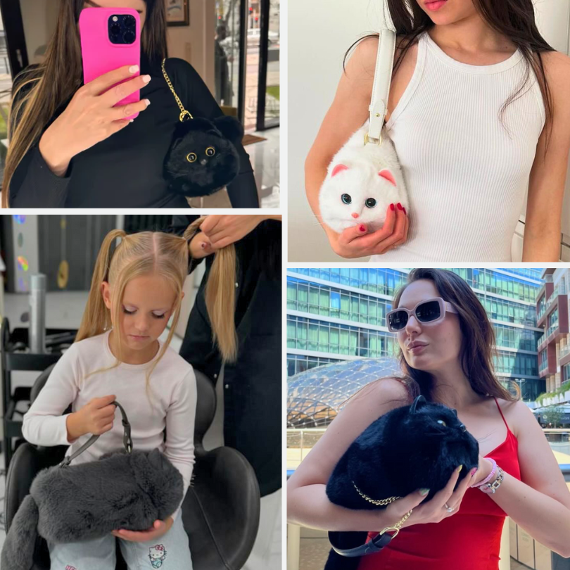 Realistic Cat Bag That Turns Heads Everywhere
