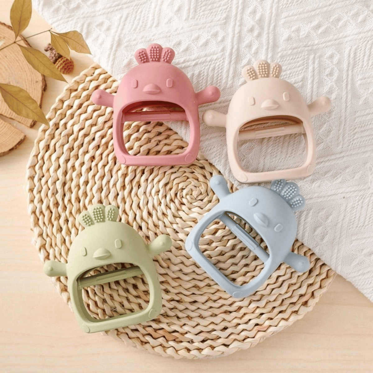 Olaf Silicone Teething Glove