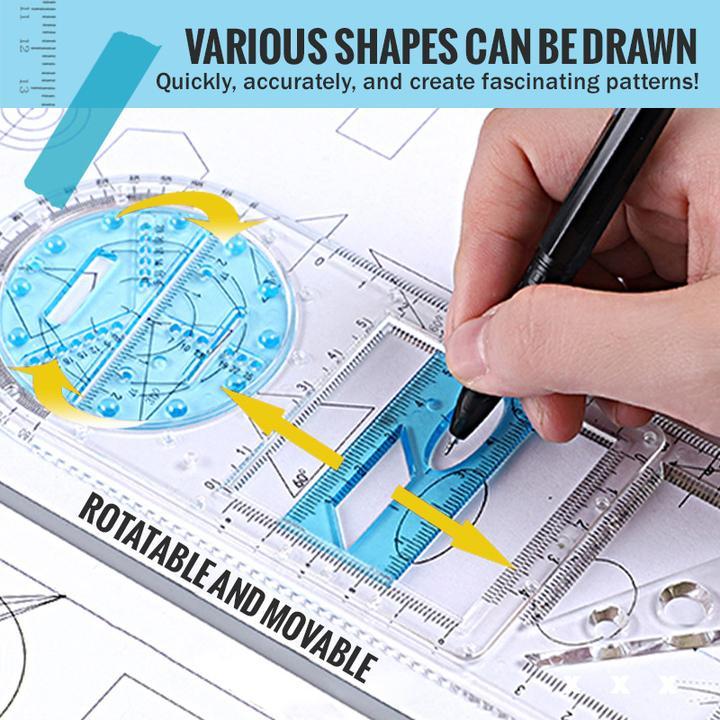 Buy 1 Get 1 FREE | ArcSketch™ – Multi-Function Drawing Ruler, Precision & Creativity
