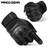 Touch Screen Tactical Gloves PU Leather Full Finger Glove Men