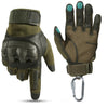 Touch Screen Tactical Gloves PU Leather Full Finger Glove Men