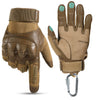 Touch Screen Tactical Gloves PU Leather Full Finger Glove Men