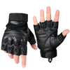 Touch Screen Tactical Gloves PU Leather Full Finger Glove Men
