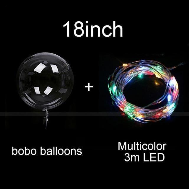 Reusable LED Balloons™ – Light Up Your Celebrations (x10)