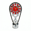 Clock9nine - Rotating Metal Gear Clock