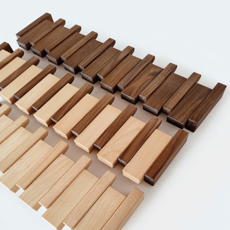 MelodyRack™ | Elegant Wooden Piano-Inspired Coat Rack