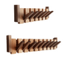 MelodyRack™ | Elegant Wooden Piano-Inspired Coat Rack