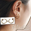 SnapShine™ | Retractable Hoop Earrings