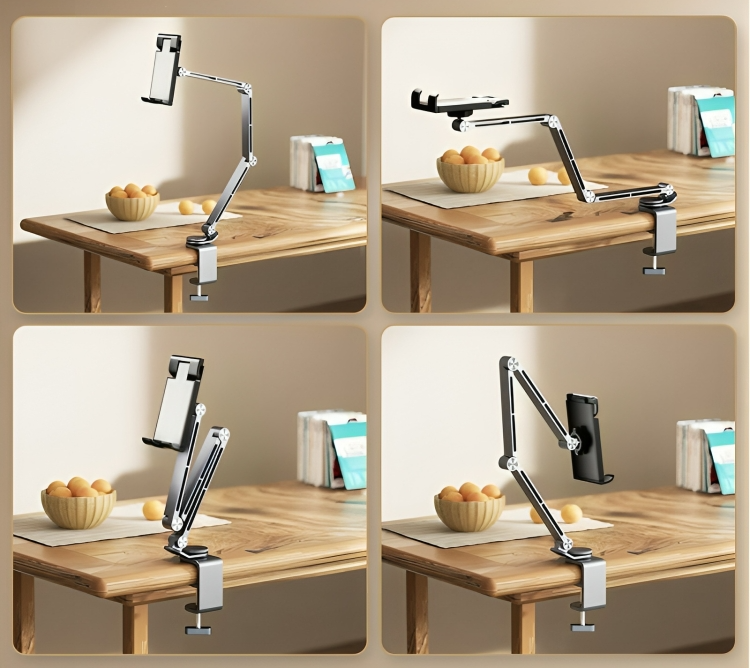 EliteStand™ | Sturdy Aluminum Tablet & Phone Holder