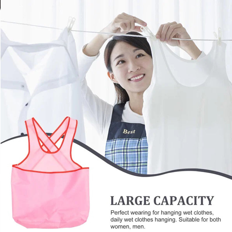 CarryWash™ – Adjustable Laundry Apron Bag