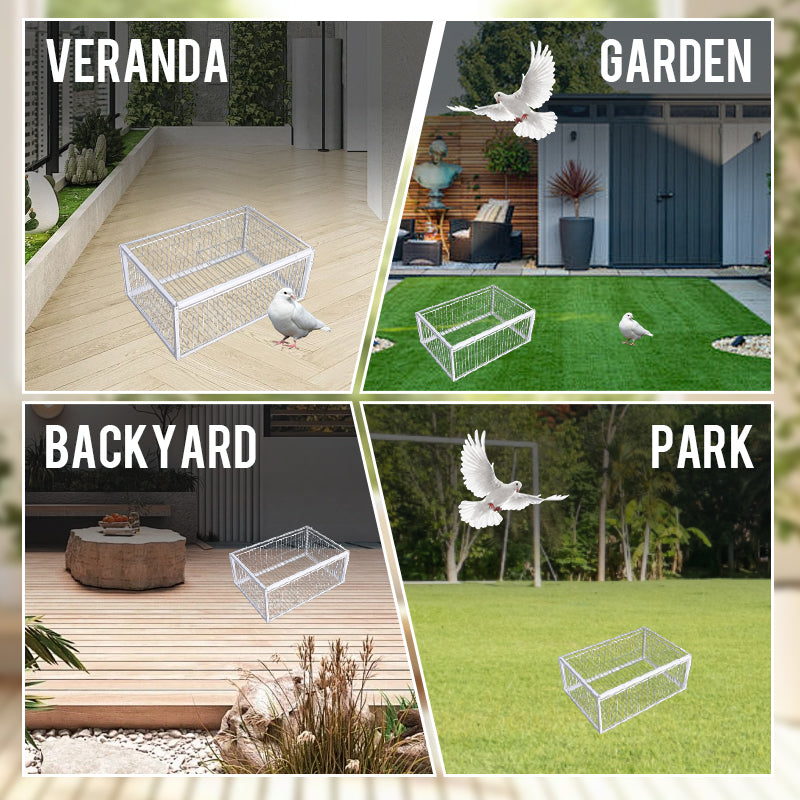 TrapPro™ |  Large Portable One Way Bird Cage