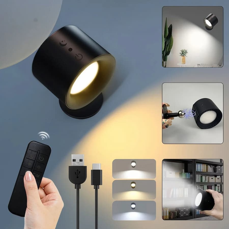 DuoLumen™ – Double-Sided Magnetic LED Wall Light